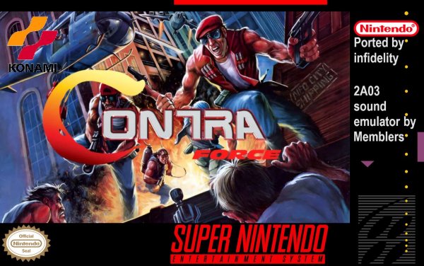 Contra Force SNES (beta 1)