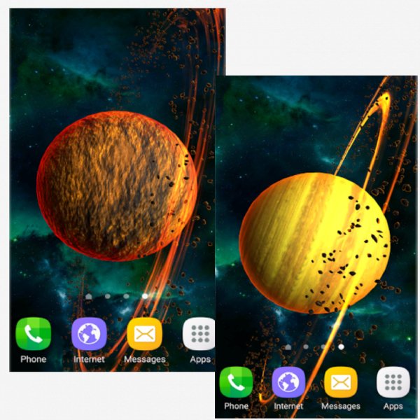 Alien Planets Live Wallpaper 1.0.1