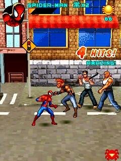 Spider Man Toxic City 240x320