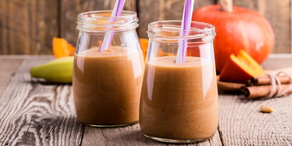 Смузи из тыквы с кофе