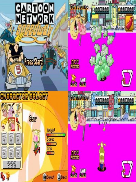 Cartoon Network -Speedway GBA