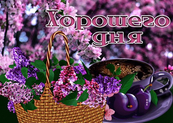 Анимированная открытка хорошего дня (8)