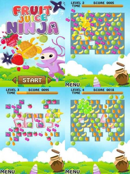 Fruit Juice Ninja 320x240