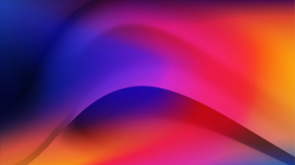 Gradient-blue-orange-wave-blur