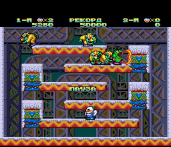 Snow Bros. - Nick &amp; Tom (Rus) Hack