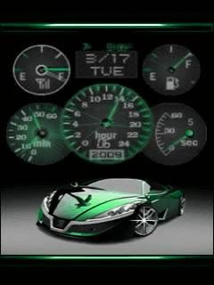 Car animated viper спидометр