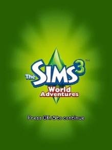Sims 3 World Adventures Sams 240x400 Сенсор
