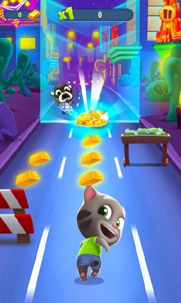 Talking Tom Gold Run v2.0.0.1275 [Mod MoneyUnlocked]