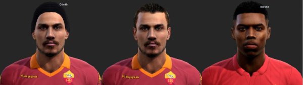 Osvaldo and Sturridge Faces