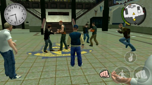 Городские в школе