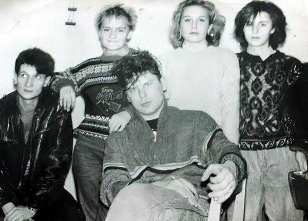 Юрий Клинских и Сергей Тупикин с фанатами