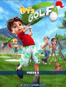 LETS GOLF RUS Nokia s60v3 352x416