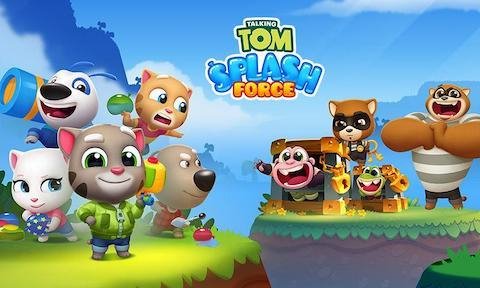 talking tom splash