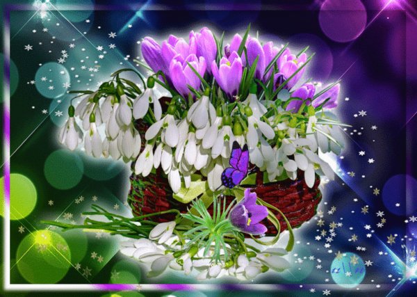 Весенний букет