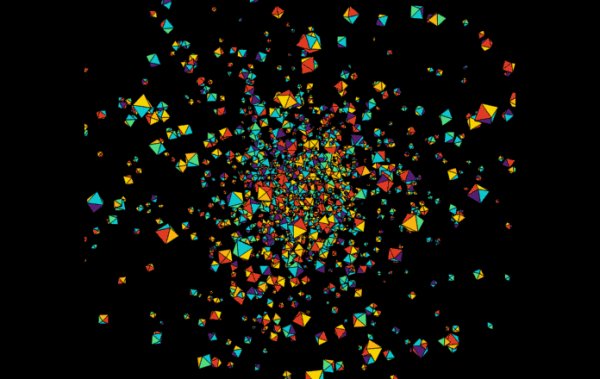 Полет сквозь частицы