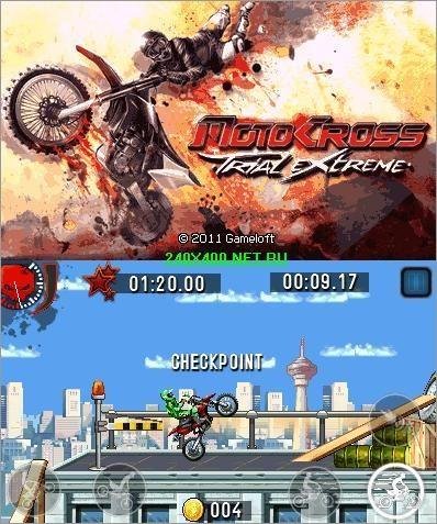 motocross trial extreme