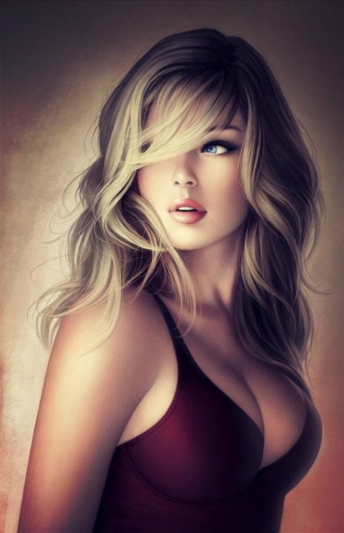 Блондиночка