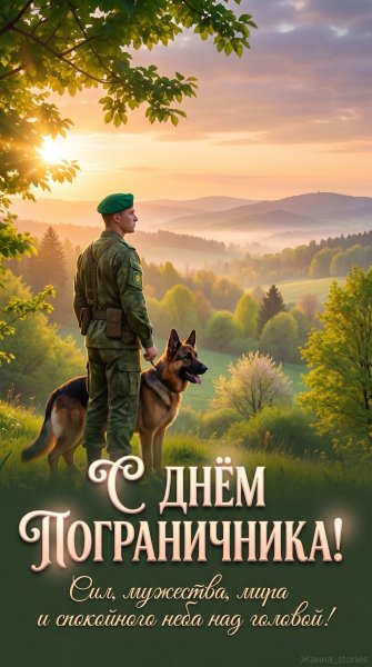 С днем пограничника