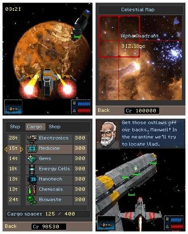 3D Galaxy On Fire 132х176