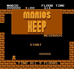 Mario's Keep hack smb1