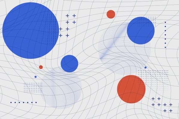 Blue-red-geometry-waves-lines-dots-abstract