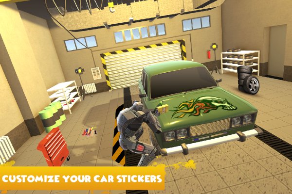 Robot Car Mechanic Simulator v1.1