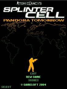 Splinter Cell Pandora Tomo 3D SE 176x220