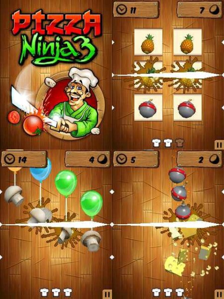 Pizza Ninja-3 SE 240x320 k800