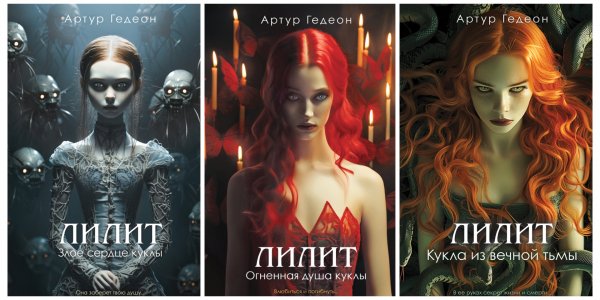 Гедеон Артур. Лилит (3 книги)