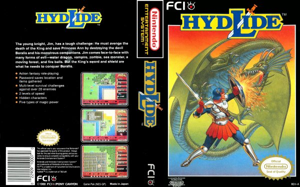 Nes hydlide