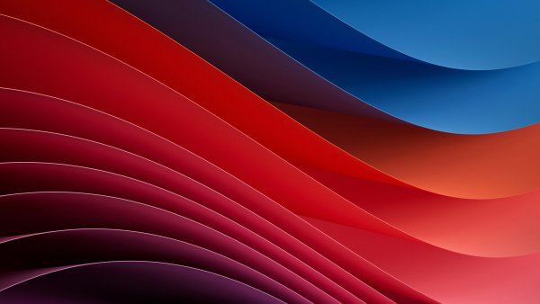 Red-blue-waves-gradient-lines