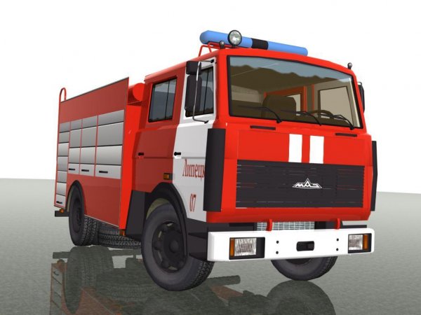 МАЗ 533702 пожарный