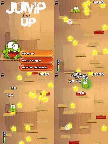 Jump the up OmNom 240x320 X2-00