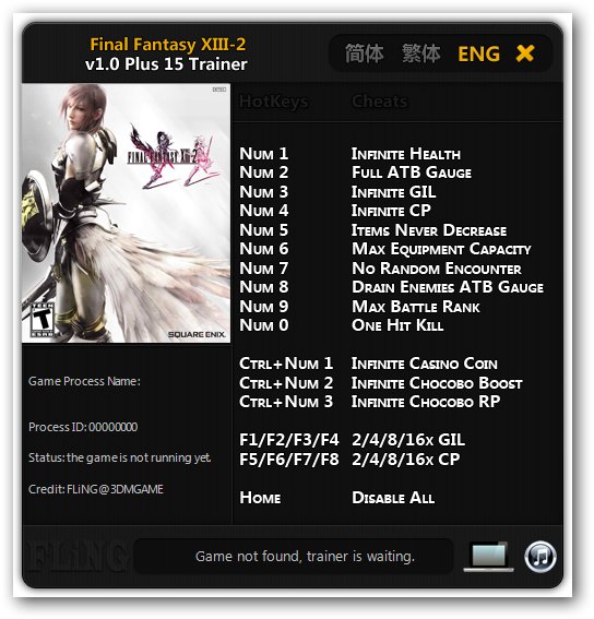 final.fantasy.xiii 2.v1.0.plus.15.traine
