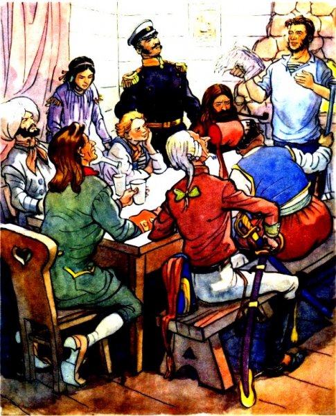 Клуб знаменитых капитанов, (сборник), (Зап.1945-1950гг.)