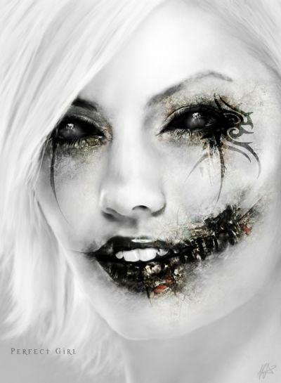 gothic perfect girl