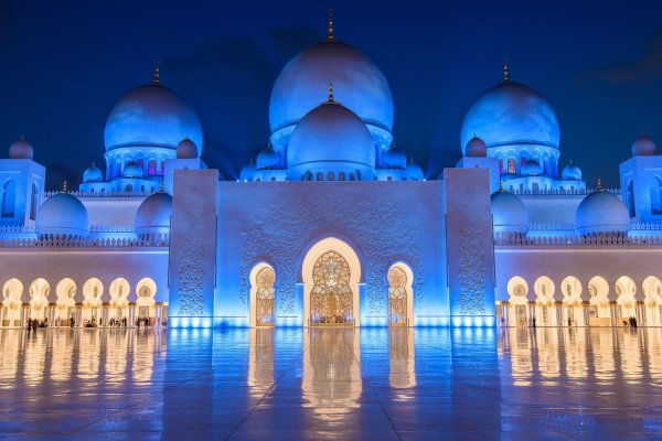 Mosque Emirates UAE Sheikh Zayed Grand Mosque Abu
