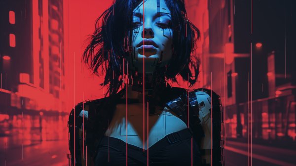 Девушка киборг