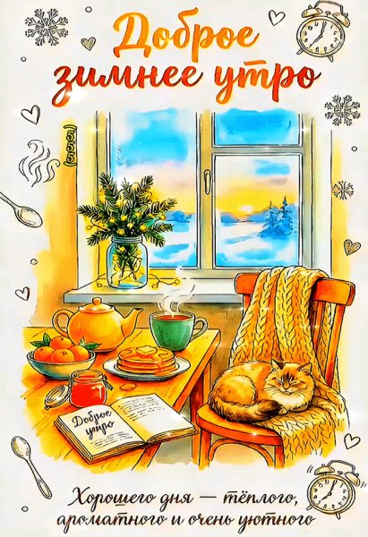 Доброе-зимнее-утро