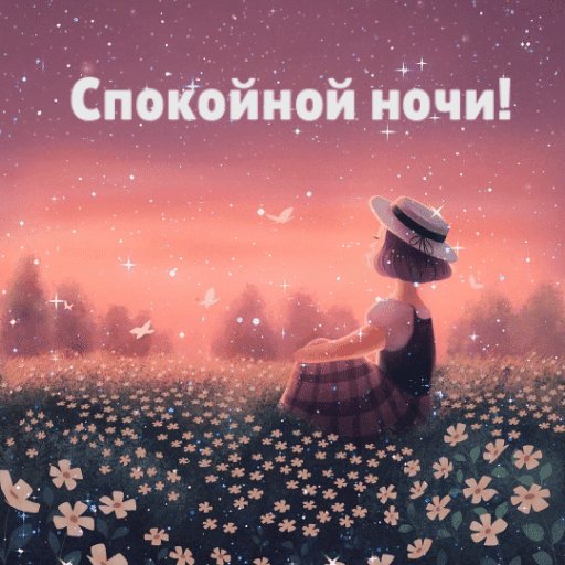 Спокойной ночи