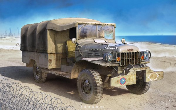 IDF Dodge Power Wagon WM300 Cargo Truck (Copy)