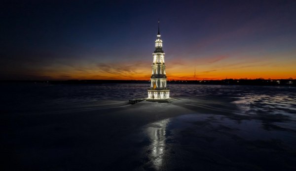 Затопленная колокольня в Калязине (15) (Copy)