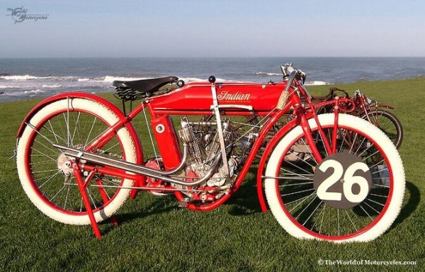 INDIAN TWIN 1000cc TT RACER (1911г.)