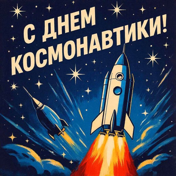 С Днём Космонавтики