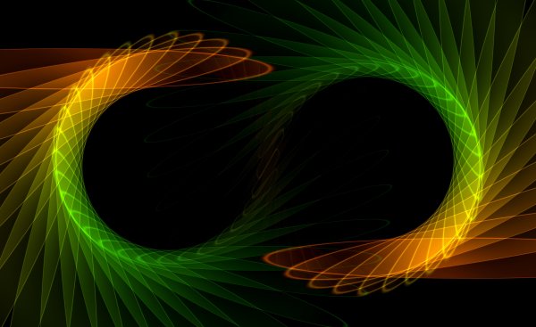 Green-orange-patterns-light-geometry