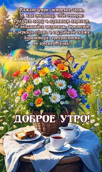 Доброе утро