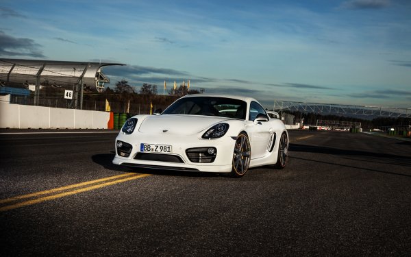 TechArt белый Cayman Porsche..file
