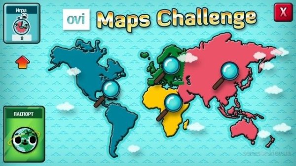Igra ot Nokia - Ovi Maps Shallenge Yazon