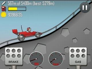 Hill climb racing