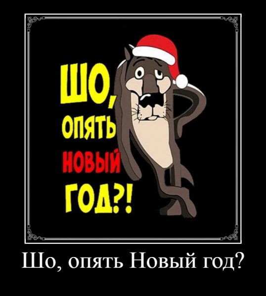 Шо, опять Новый год?